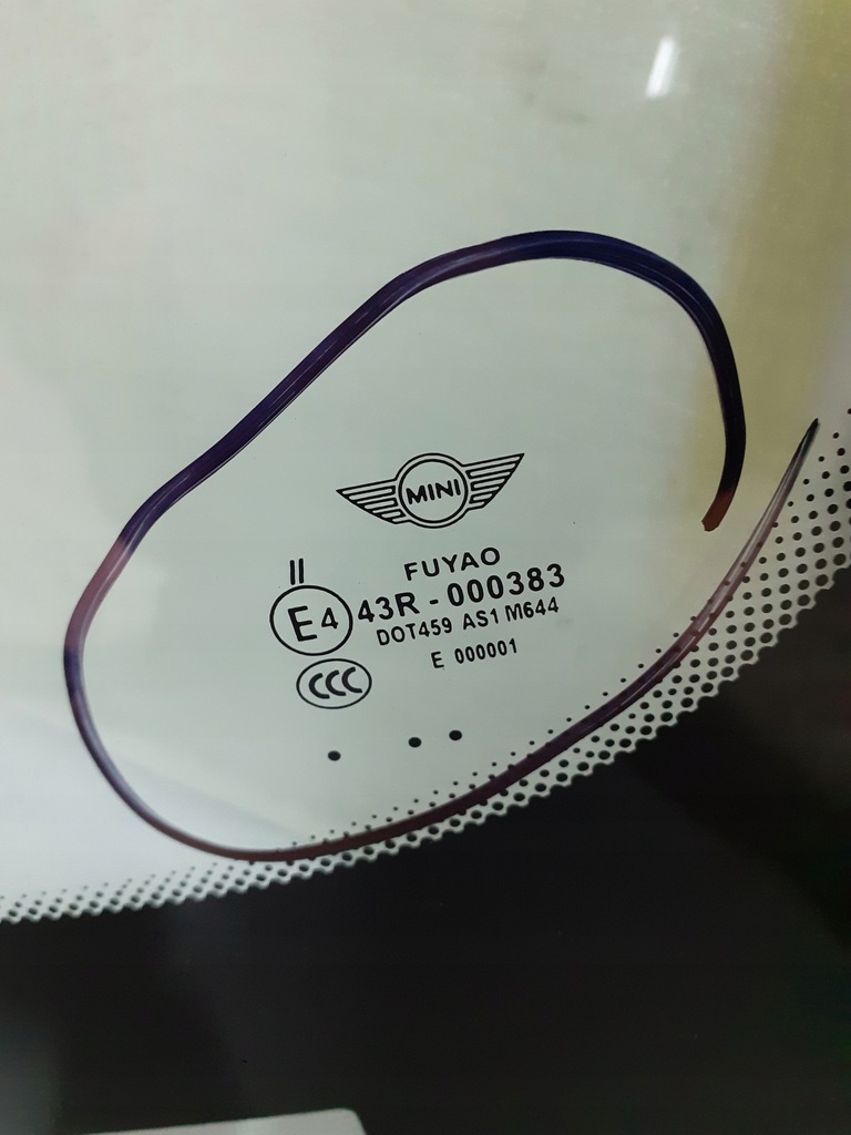 фото №3, Скло передня mini cooper cabrio r58 r59 11r- sen