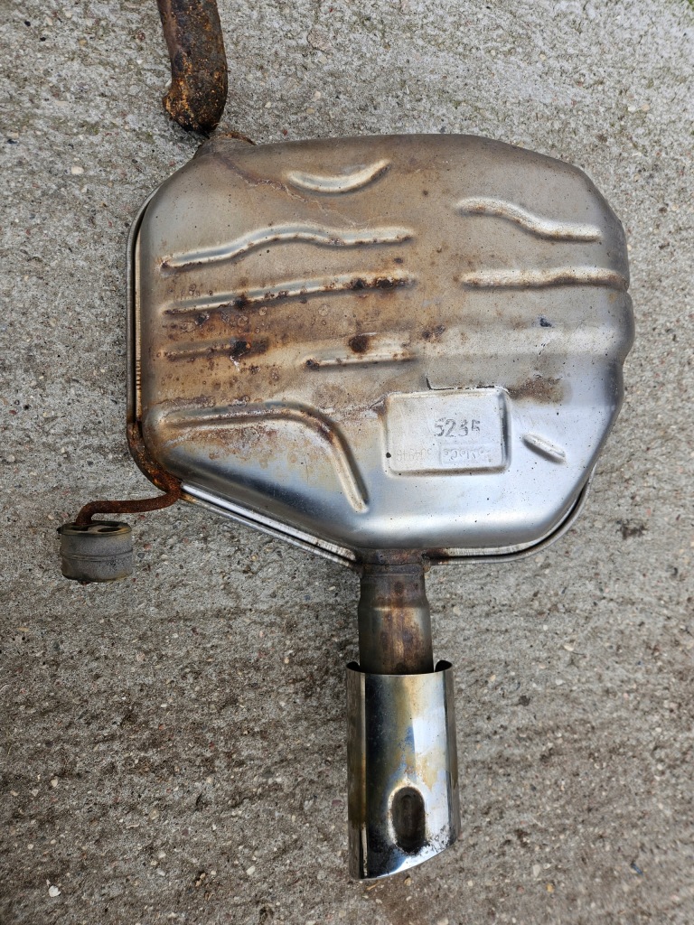 фото №6, Вихлоп гасник подвійний ford mondeo mk4 s max mk1