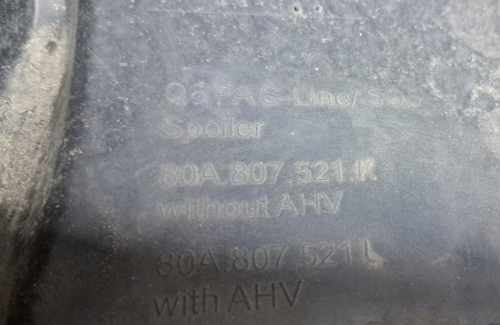 фото №16, Audi q5 ii 80a s-line sq5 lift 20- бампер задняя задний 80a807301