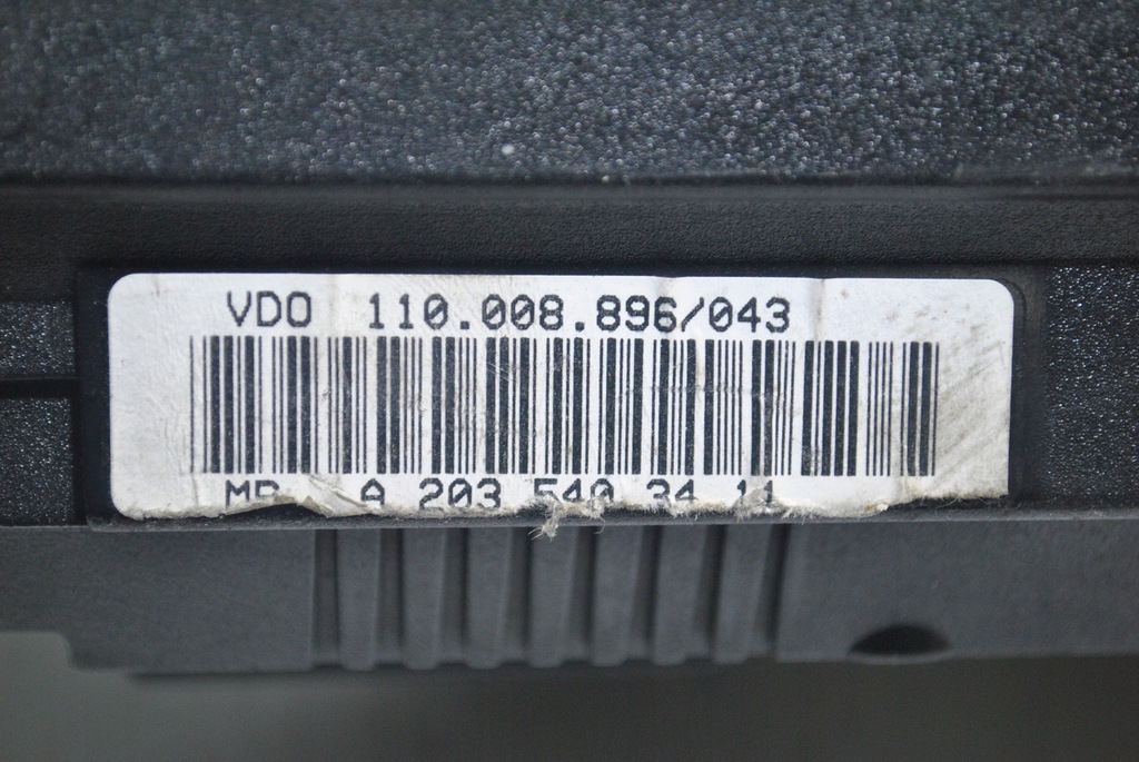 фото №5, Лічильник приладова панель mercedes w203 2.2 a2035403411