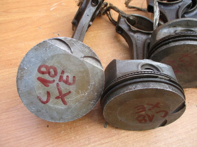 Opel vectra b astra 2 g 1.8 c18xe x18xe поршень 8190 шатун 161 Недорого