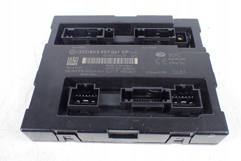 фото №1, Модуль комфорта audi a5 8t 8k0907064cp
