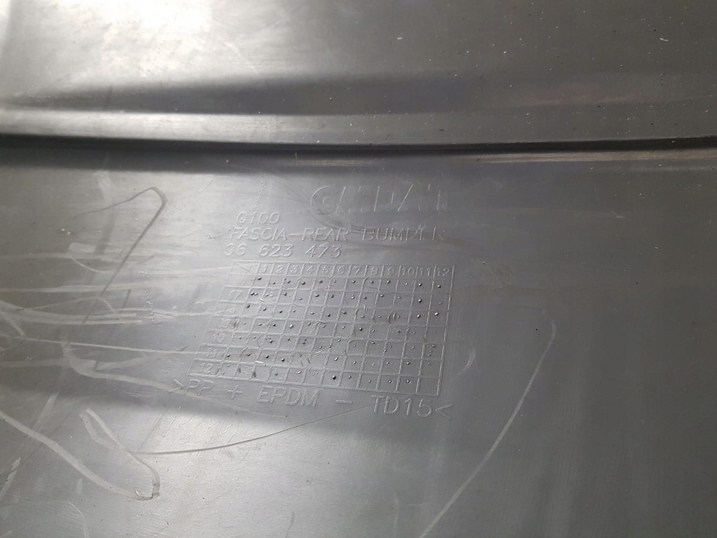 фото №11, Chevrolet captiva c100 c140 07-12 бампер задний задняя новый оригинал 96623473
