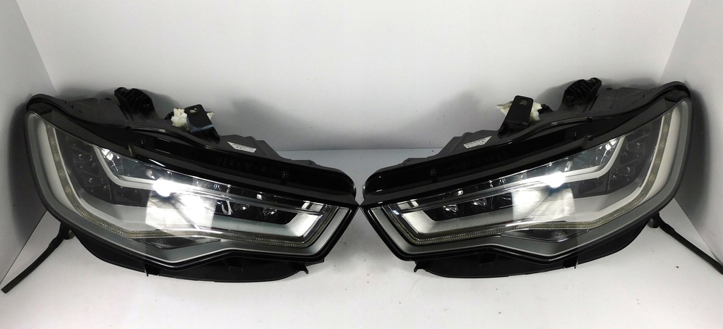 фото №15, Audi a6 c7 4g allroad kompletny перед бампер лампы капот pas lz9y full led