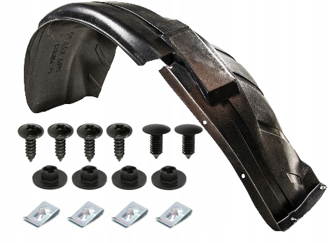 фото №1, Підкрилок fiat punto evo 2009-12 перед праве кліпси