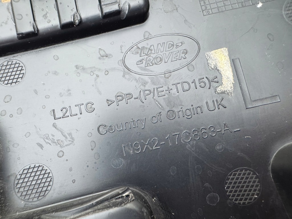 фото №10, Land range rover iii 3 l460 22r- направляющая бампера левый перед n9x2-17c863-a