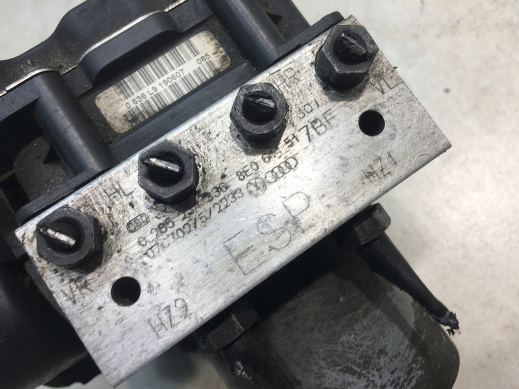 фото №5, Насос abs audi a4 b7 2.0 tdi 0265234336 8e0614517bf