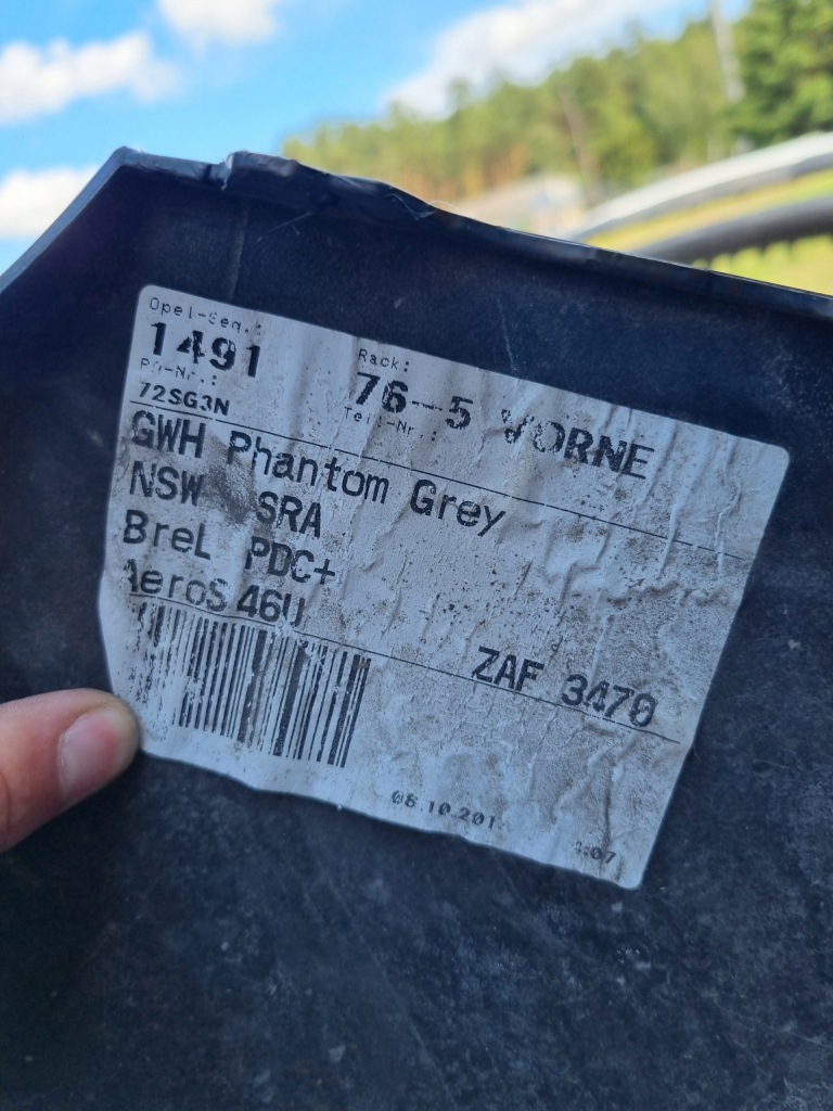 фото №6, Opel zafira c 3 iii бампер перед передний sprysk