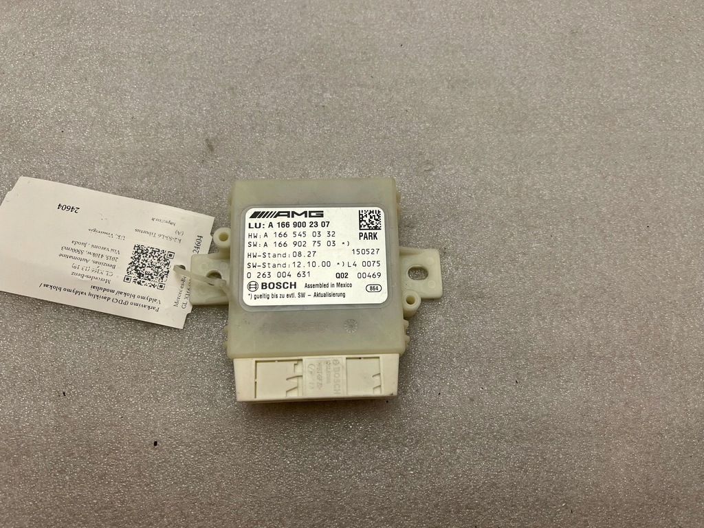 фото №1, Mercedes-benz gl x166 блок керування / модуль паркування pdc