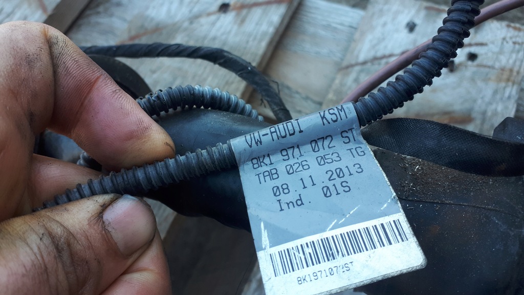 фото №11, S4 b8 lift электропроводка двигателя 3.0 tfsi s5 механическая коробка передач