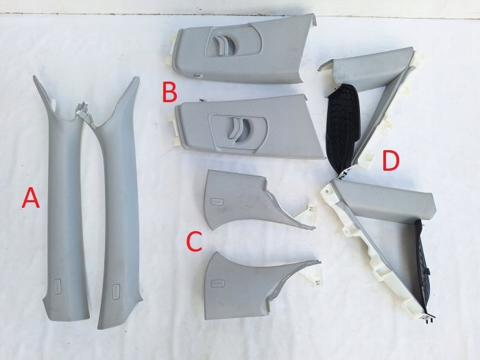 фото №1, Audi a5 8t sportback lift защита стойка обивка салона