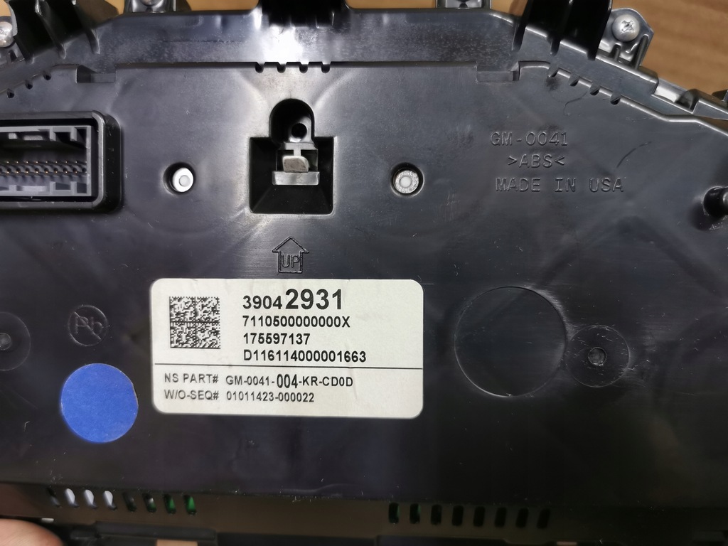 фото №7, Лічильник прилади opel astra v k 1.6 дизель