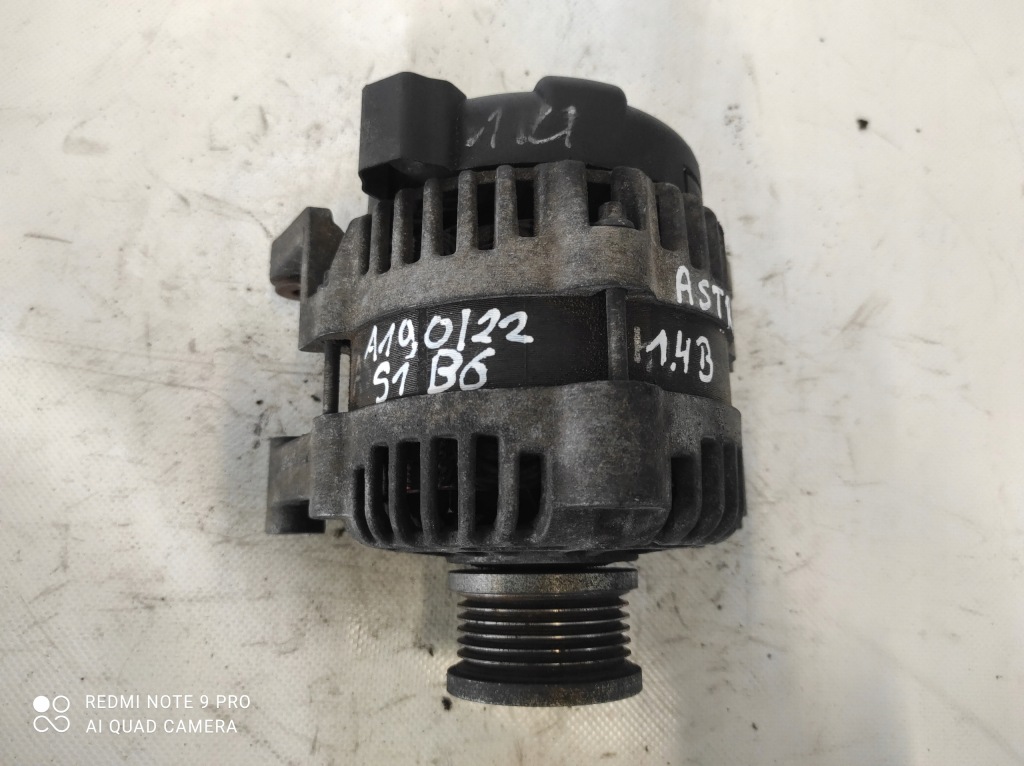 фото №1, Cruze j308 1.4b astra j zafira генератор 13581893