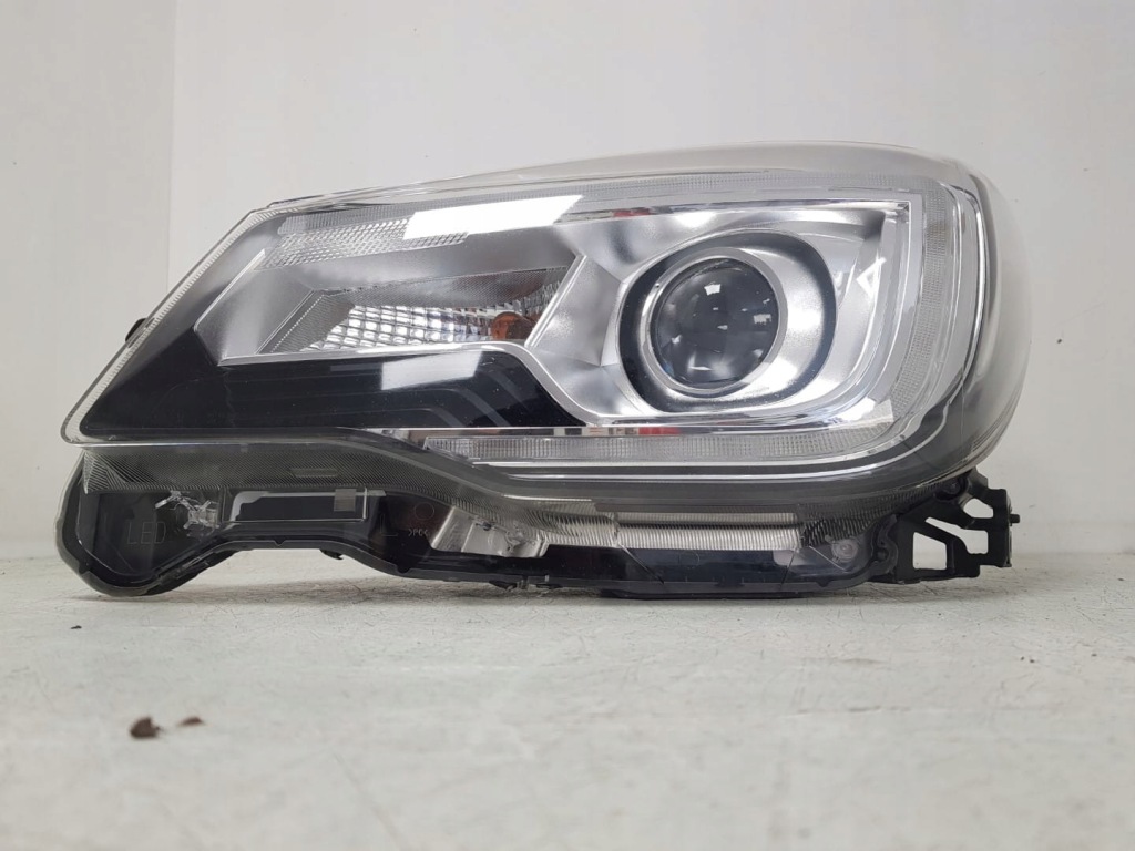 фото №4, Subaru forester 4 iv lift 16- лампа левая передняя перед led europa idealna