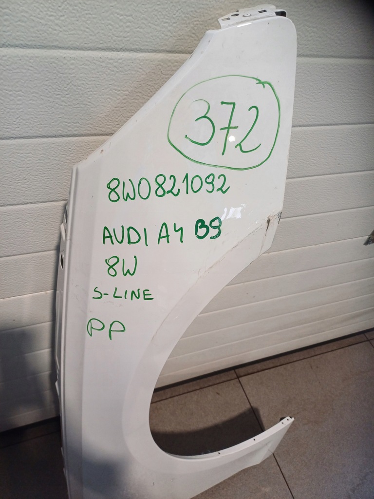 фото №13, Крыло правый перед audi a4 b9 8w0821092