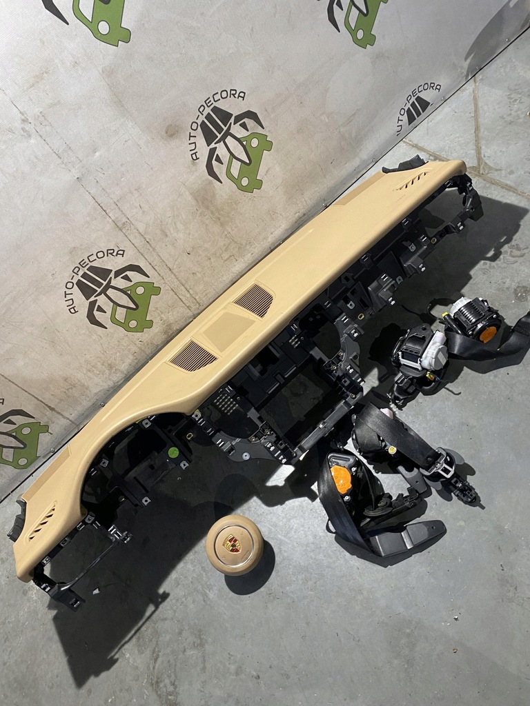 фото №5, Porsche macan 95b панель приладів консоль ремені