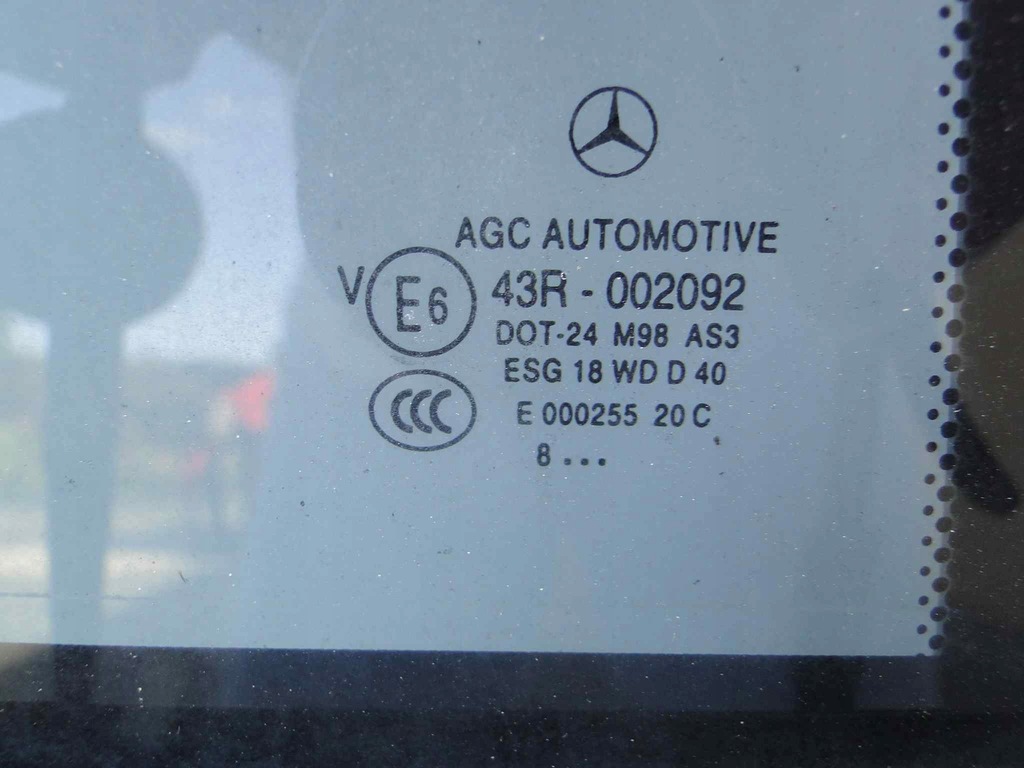 фото №7, Mercedes glk x204 204 двері задні праве скло 08