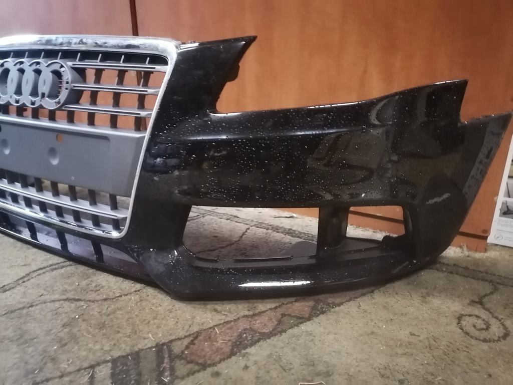 фото №6, Бампер перед audi решётка радиатора a4 b8 przedlift lz9y