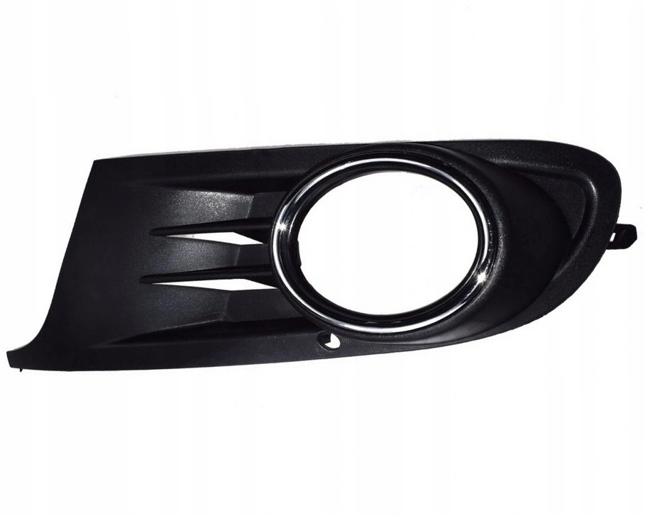 фото №1, Решётка рамка левая противотуманной фары хром vw golf vi решётка радиатора