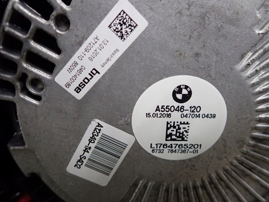 фото №8, Комплект радіатор вентилятор 3.0d m50d bmw 5 f10 16r