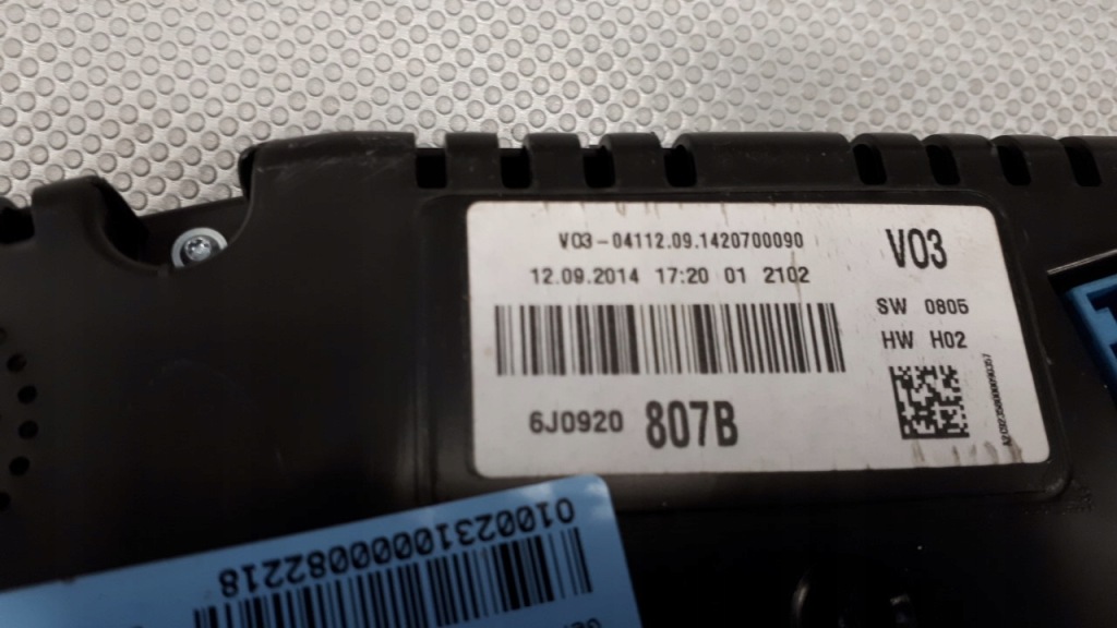 фото №10, 6j0920807b счетчик приборы seat ibiza iv 1.4tdi