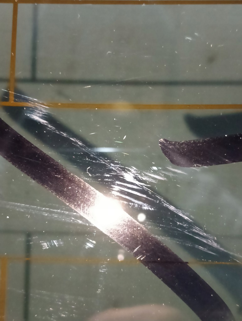 фото №3, Стекло задняя ford edge 2014- as3- тонированная оригинал царапины