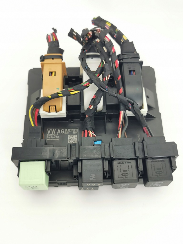 фото №1, 3aa937087r vw volkswagen passat b7 cc lift модуль блок управления блок управления бортовой сетью