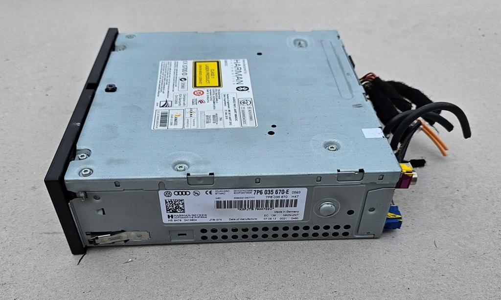 Vw touareg 2010-2018 навигация считыватель 7p6035670e в Украине