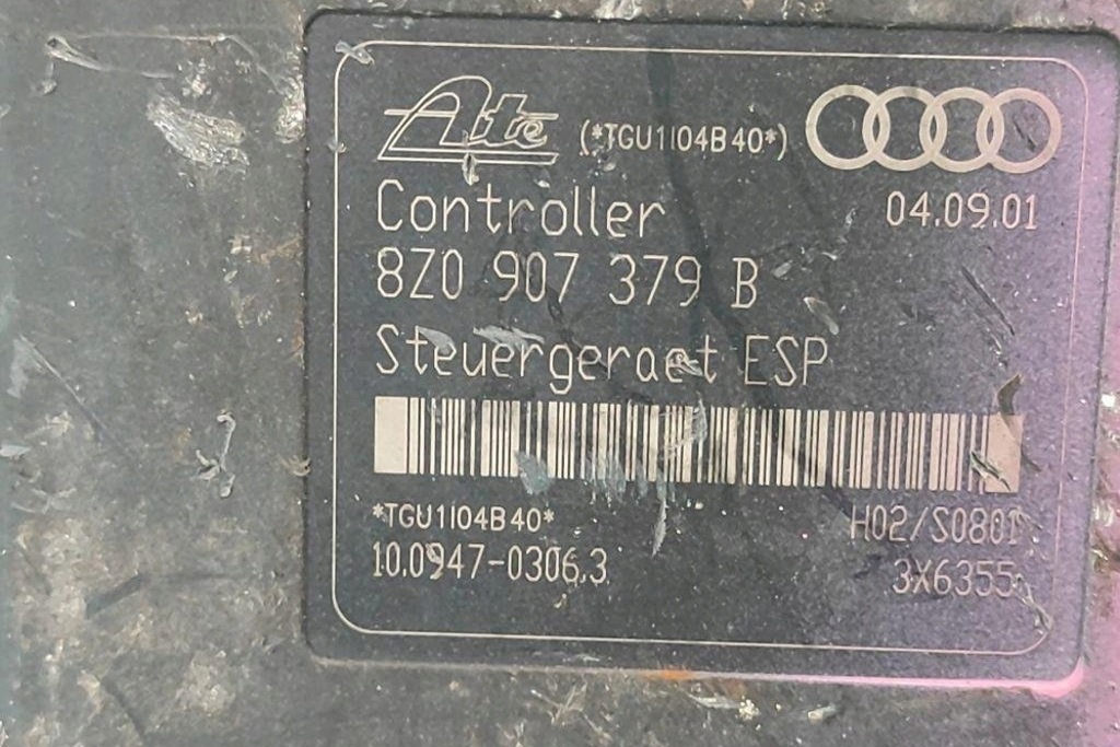 фото №7, Насос abs audi a2 8z0 8z0907379b 1.42l дизель 55kw 2001