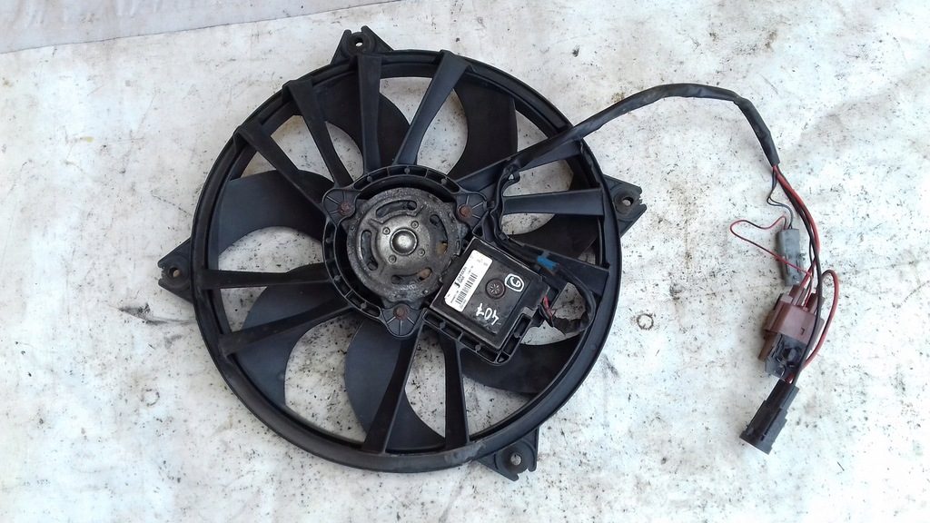 фото №6, Вентилятор радіатора 9684229880 peugeot 407 1.6 2.0 04-