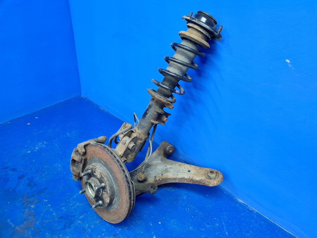 фото №8, I-miev ion c-zero поворотный кулак амортизационная стойка левый перед рычаг амортизатор комплект