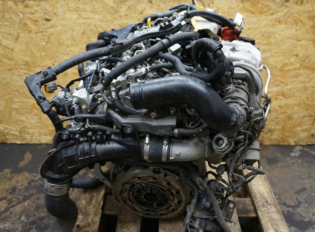 фото №1, Двигатель mazda cx5 cx-5 sh01 shy 2.2