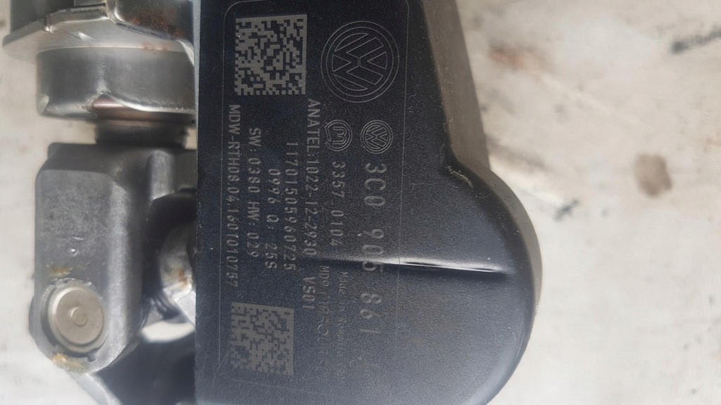 фото №5, Колонка рулевая блокировка vw passat b7 3c0905861