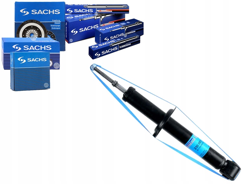 фото №7, Амортизатор sachs 230 003 mb809271