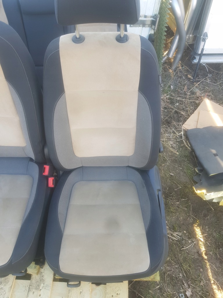 фото №4, Vw tiguan 5n0 сиденья alcantara алькантара europa