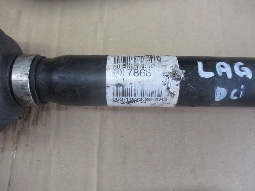 фото №5, Приводной вал правая 8200786810 renault laguna iii 2.0dci