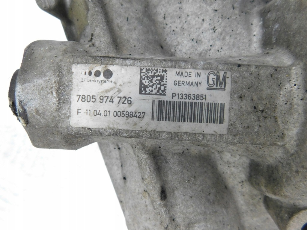 фото №9, Рулевая рейка трансмиссия электрическая - opel astra iv j 09-15 p13363851