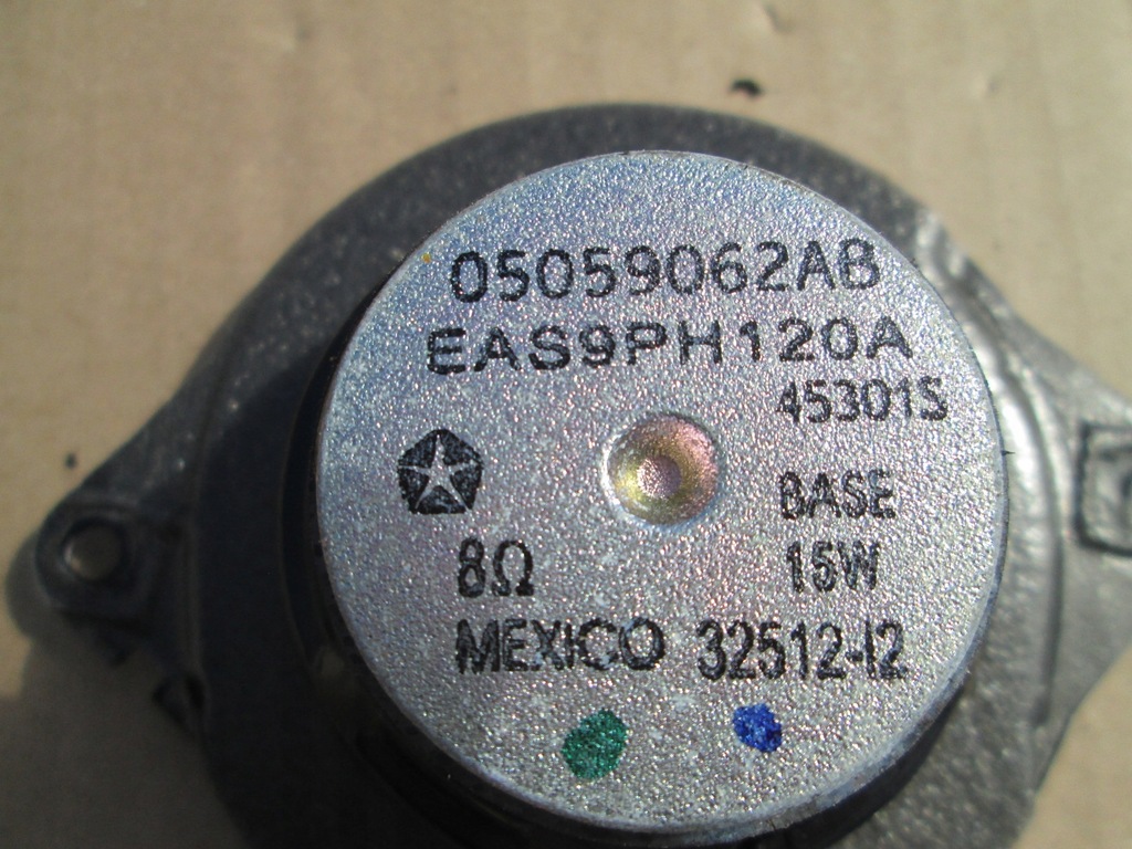 фото №10, Chrysler town country динамик w дверь перед задняя левый правый grand caravan