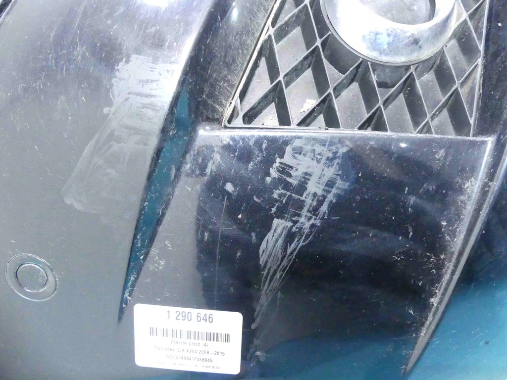 фото №15, Бампер перед mercedes glk x204 08-12 чёрный c197