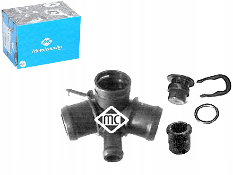 Купить Тройник жидкости охлаждение metalcaucho