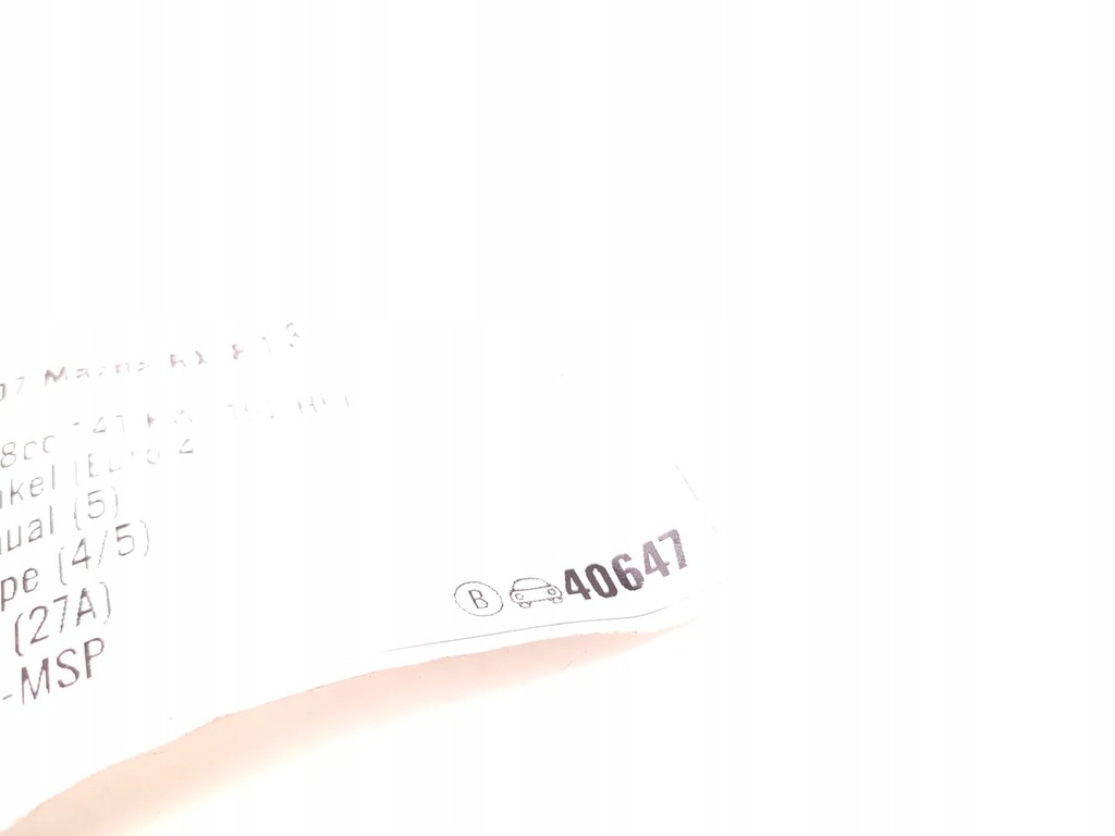 фото №6, Mazda rx-8 датчик лямбда-зонд 1.3 ванкель 141kw 192 hp 2007 coupe 4/5dr 03-12