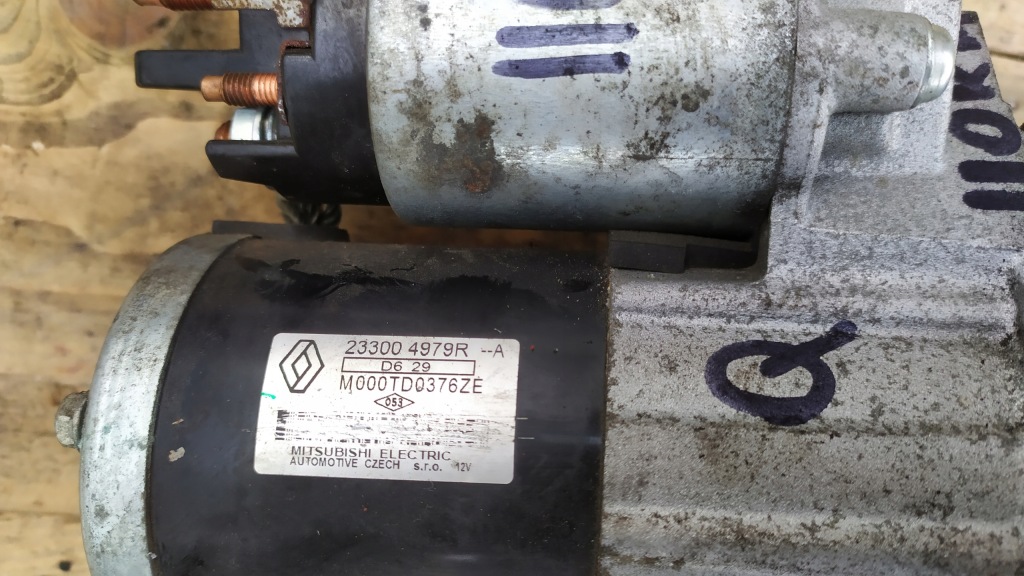 фото №7, Nissan qashqai j11 стартер 23300 4979r 1.2 digt