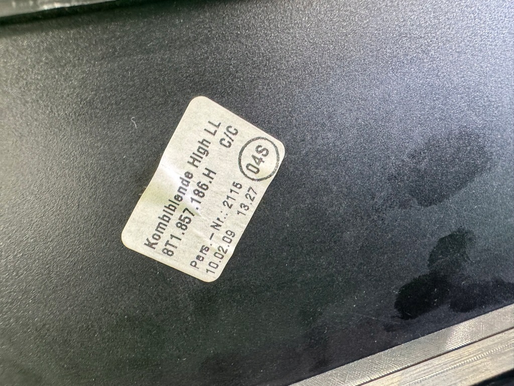 Декори панелі рамка mmi спідометра консолі 8t1857186h audi a5 8t 07- європа Доставка