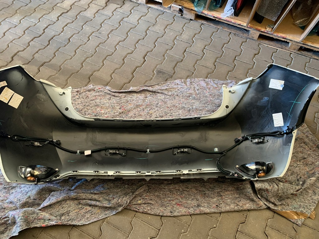 фото №14, Бампер задній задня 6 pdc датчики джгут лампи ov369 renault zoe ii lift