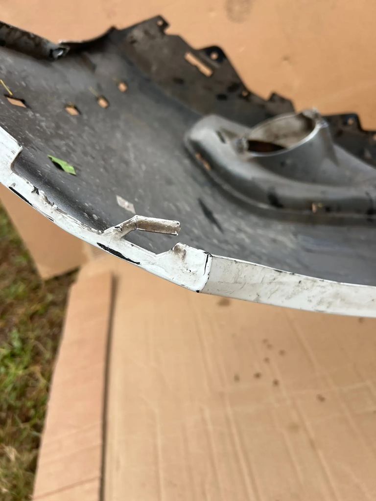 фото №6, Dacia sandero ii stepway lift 16-20 бампер передний перед белый