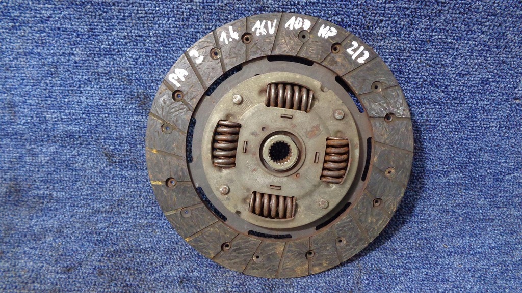 фото №7, Диск прижим сцепление fiat panda 2 ii 1.4 16v 100 hp