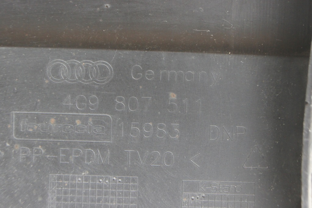 Gd audi a6 c7 avant ly9b бампер задняя 4g9807511 Оригинал