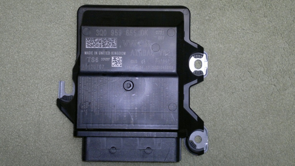 фото №1, Skoda модуль блок керування подушка безпеки новий 3q0959655dk