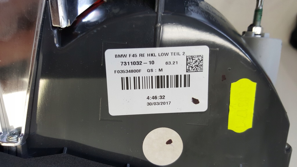 фото №8, Bmw 2 f45 лампа задняя задняя правая 2014-2019r