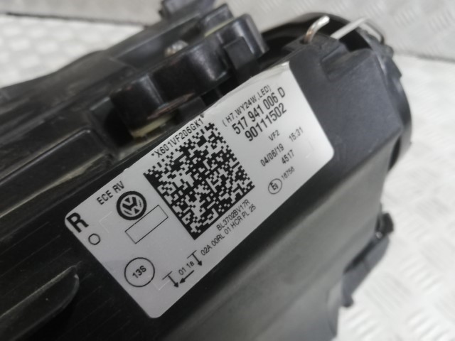 фото №8, Лампа передня права vw sportsvan lift 517941006d